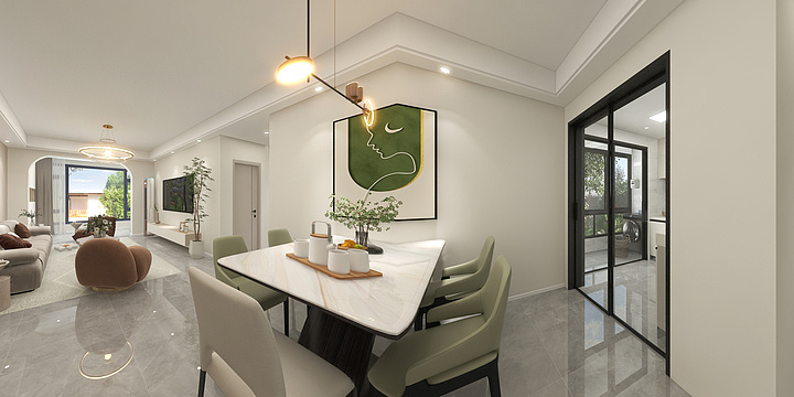 壹品家装饰子账号-天府滨江342栋一单元501-装修设计方案