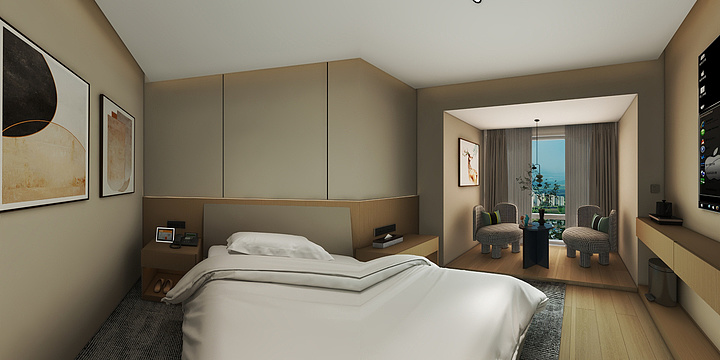 万睿筠源装饰公司-信达酒店-装修设计方案