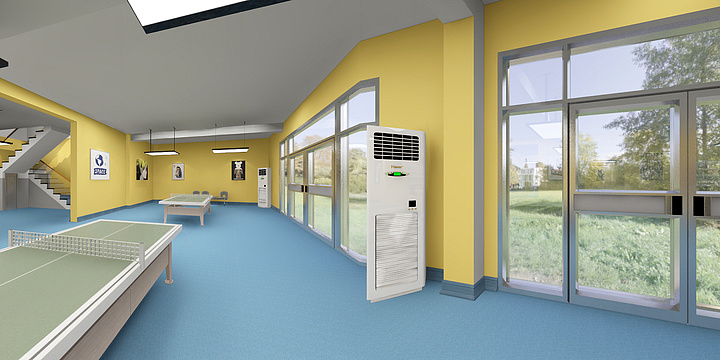 业之嘉整装欧派木门全屋定制家居-凤凰城羽毛球馆-装修设计方案