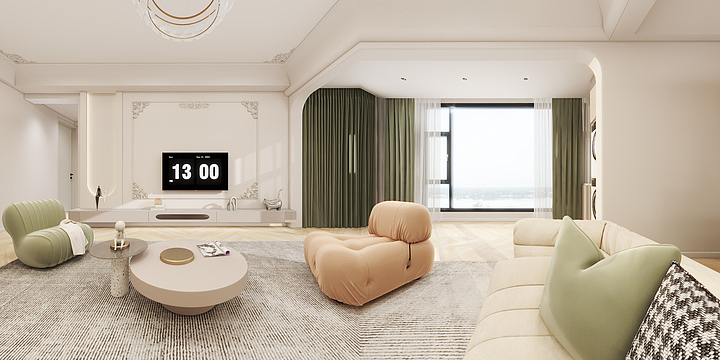 寄遇梦蔷薇-贵阳梅大姐-副本-装修设计方案