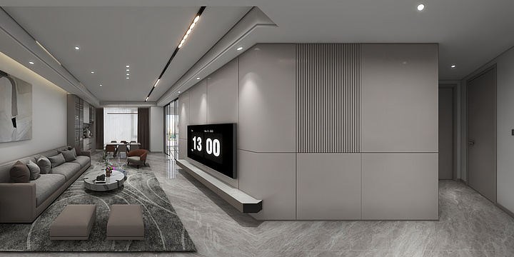 魔笛设计-天鹅湖北苑小区 -装修设计方案