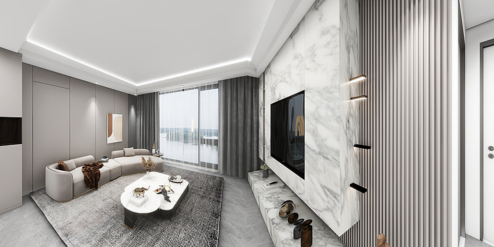 话里人丶-雅居乐9-1704-装修设计方案