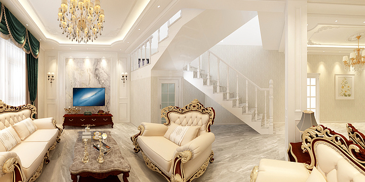 瑾瑜原创设计-孔家别墅-装修设计方案