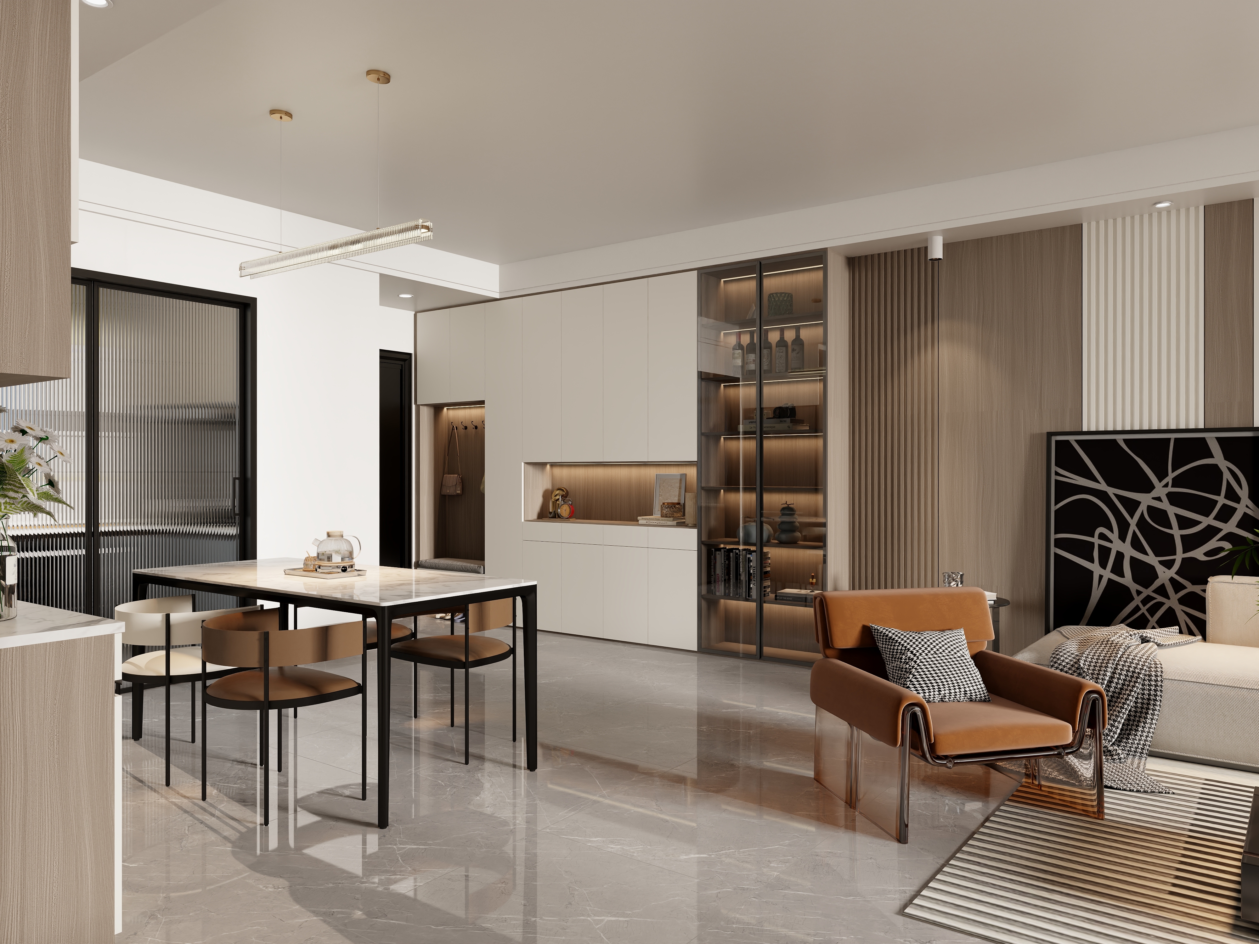 翊品创亿-盛世华宸4#2403方案二-翊品设计-装修设计方案