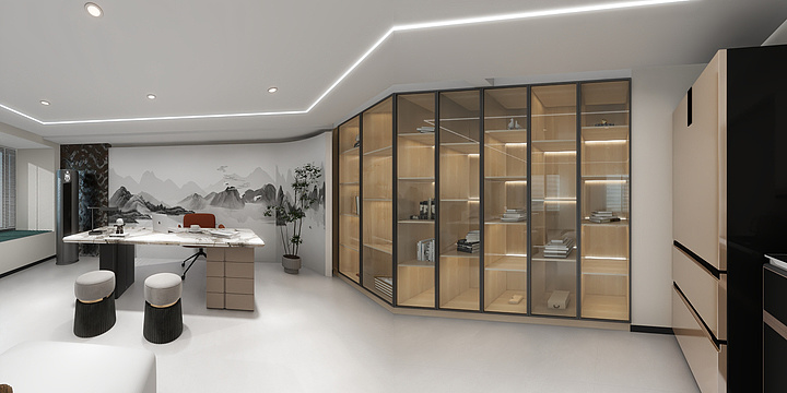 设计丶苑-合景汇峰杜先生三版-装修设计方案