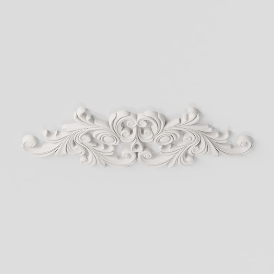 French plaster carving