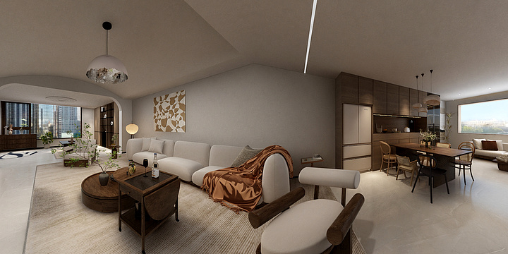 SunDayue-诧寂风格-修改-装修设计方案