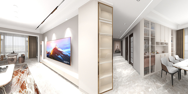 全案空间设计1-上城-山瑚海11栋1301房-装修设计方案