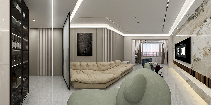 张恒-润佳国际C5-401-装修设计方案