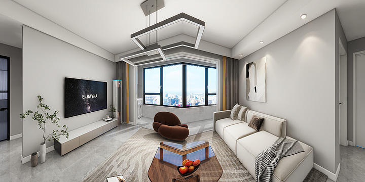 洛可可装饰zzz-乐嘉中心二期2-1002魏小岚-装修设计方案