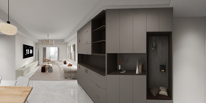 默灬灬剑-复地天府湾，99㎡-装修设计方案