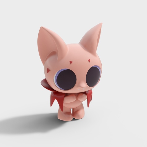Pink Cute Vampire Doll