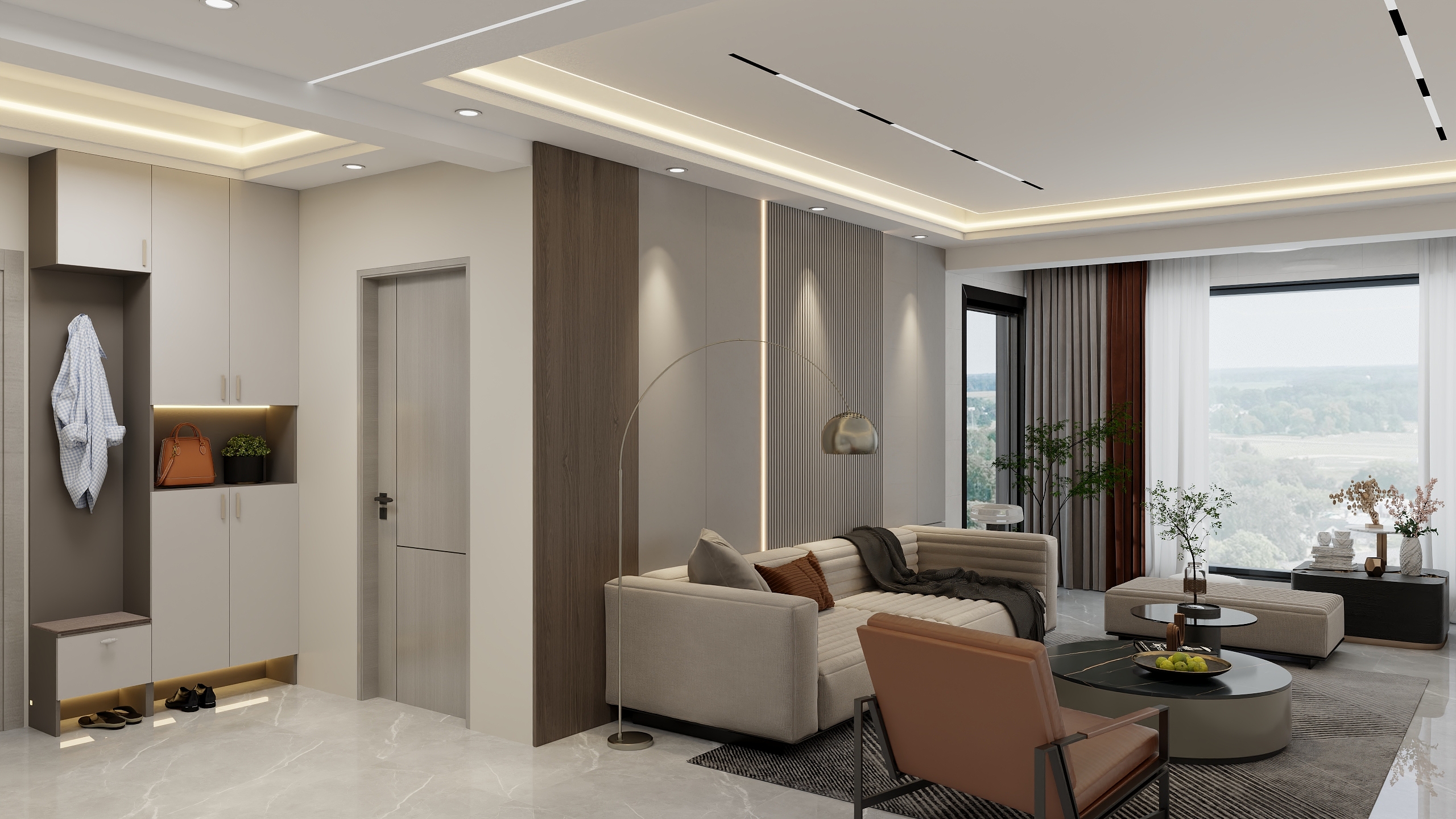 罗建海-现代4室-装修设计方案