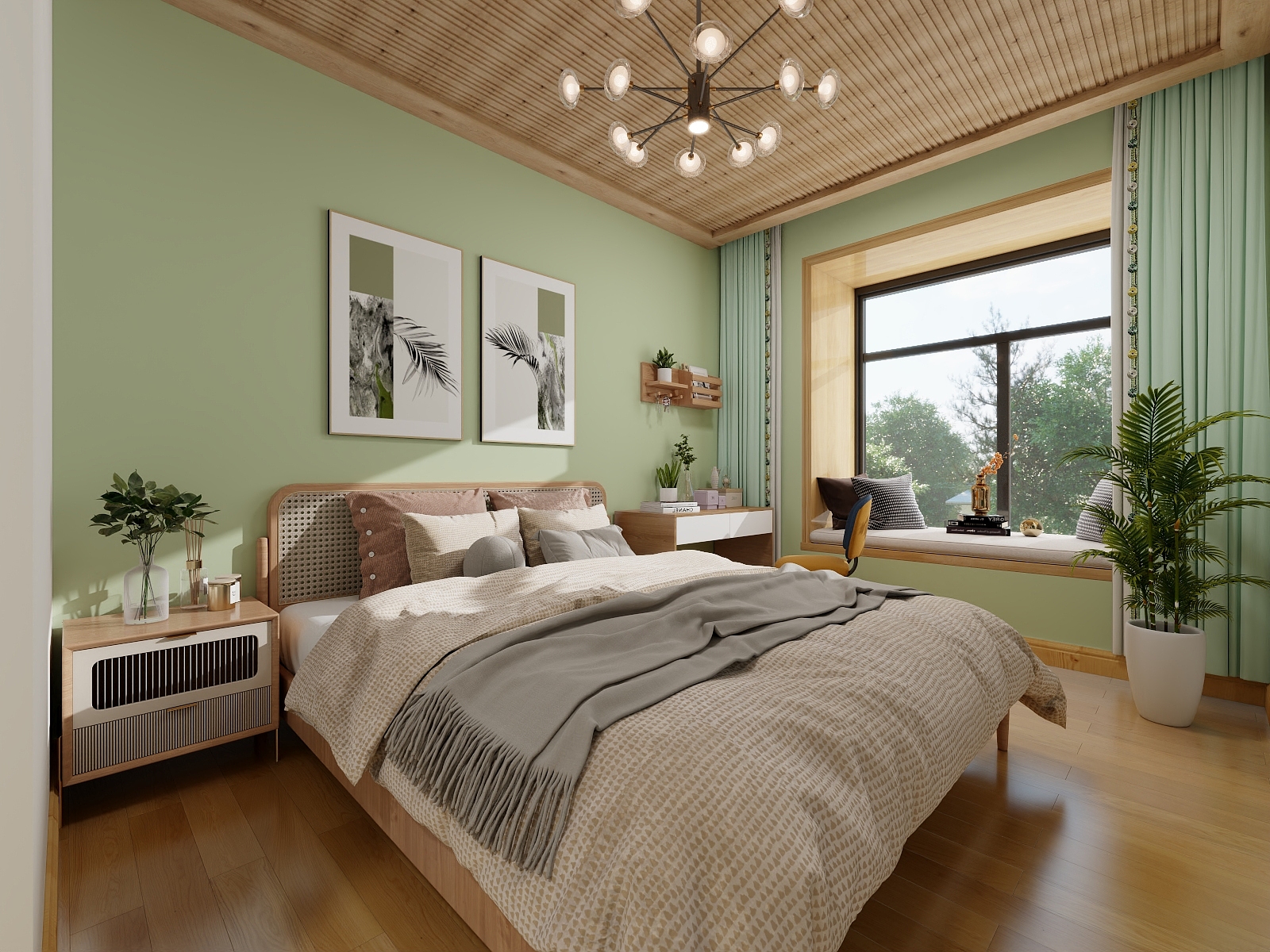 二聚体-洋湖景园19㎡1室装修效果图