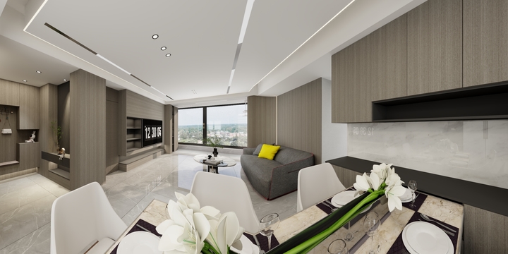 设计师开开-新城·十里金樾141㎡4室-装修设计方案