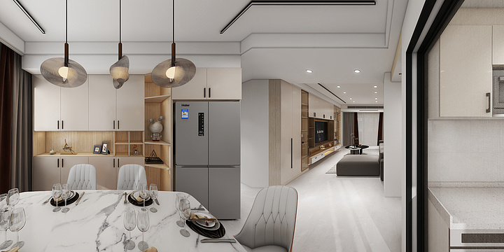 朱廉清-莱蒙城·铂郡·朱总-装修设计方案