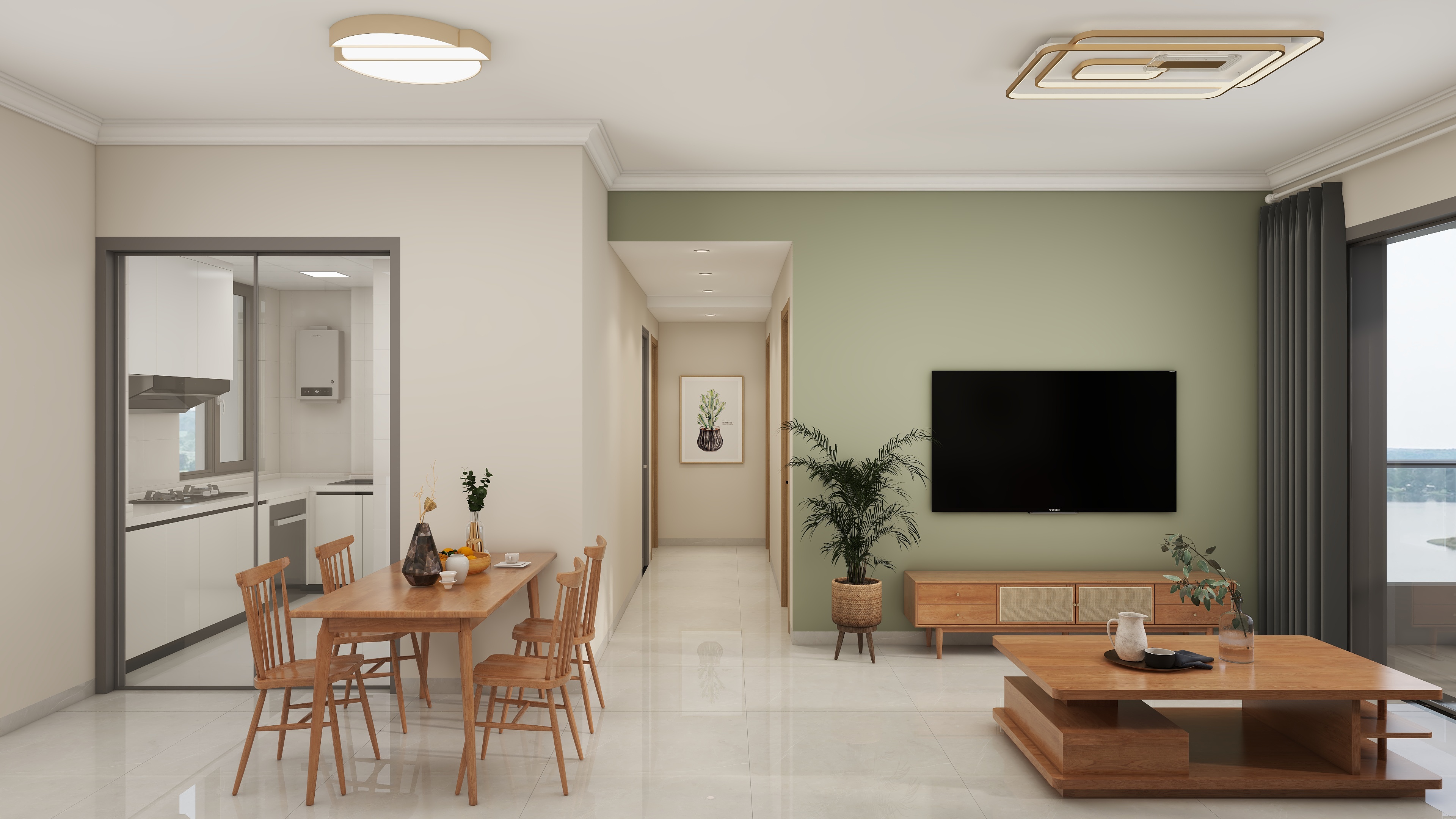 惠州装修找沫竹- 名流印象-清新装修效果图