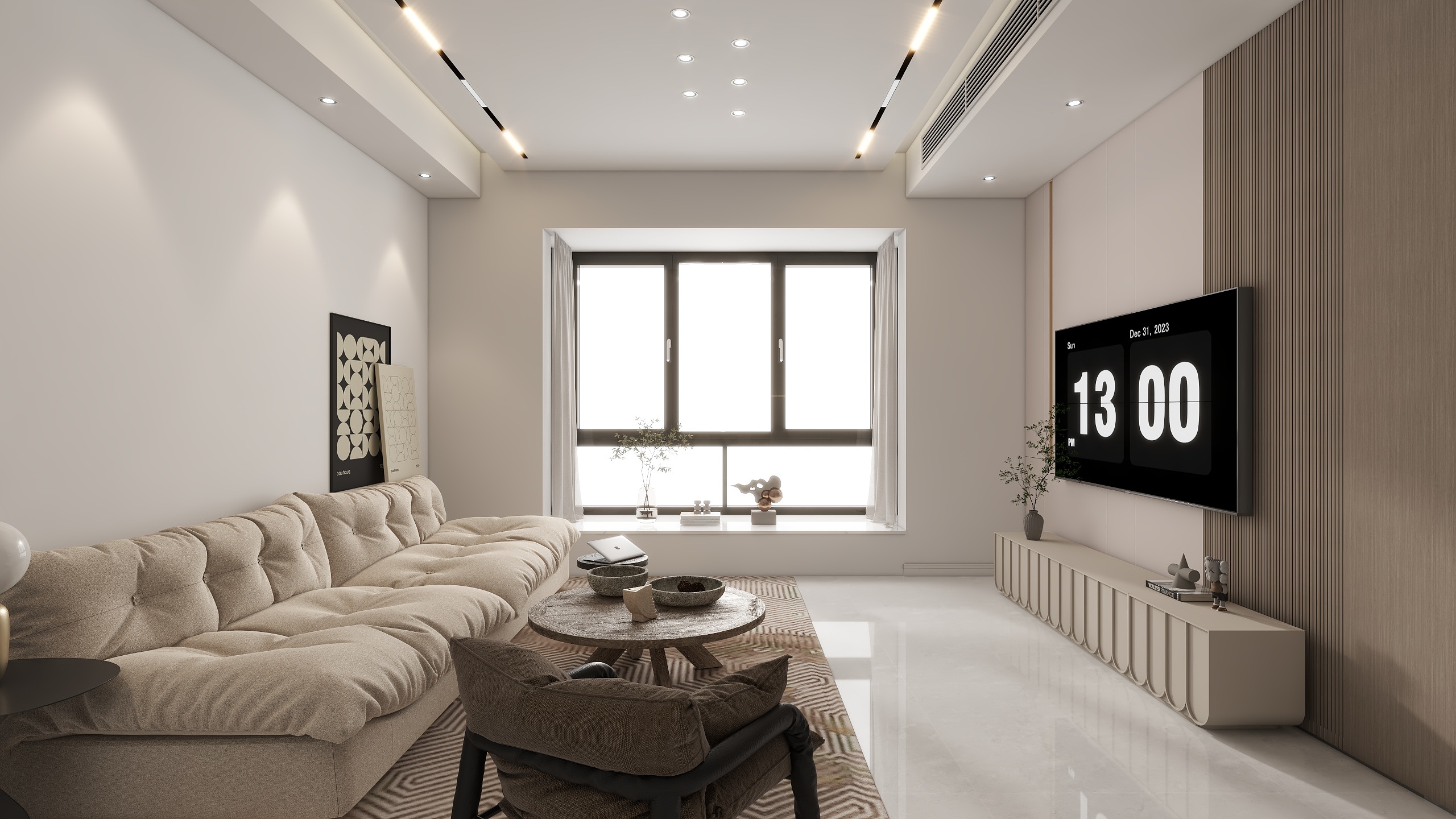 设计师-马远涛-兰华国际两室105平（无主灯）-装修设计方案