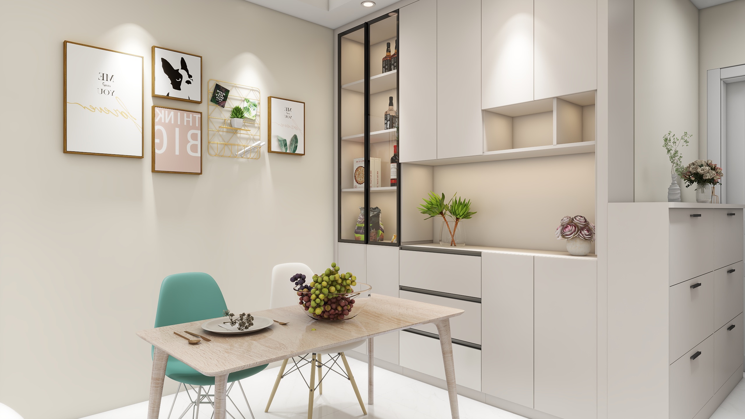 南桥几经秋ujWe-海德公园83㎡3室装修效果图