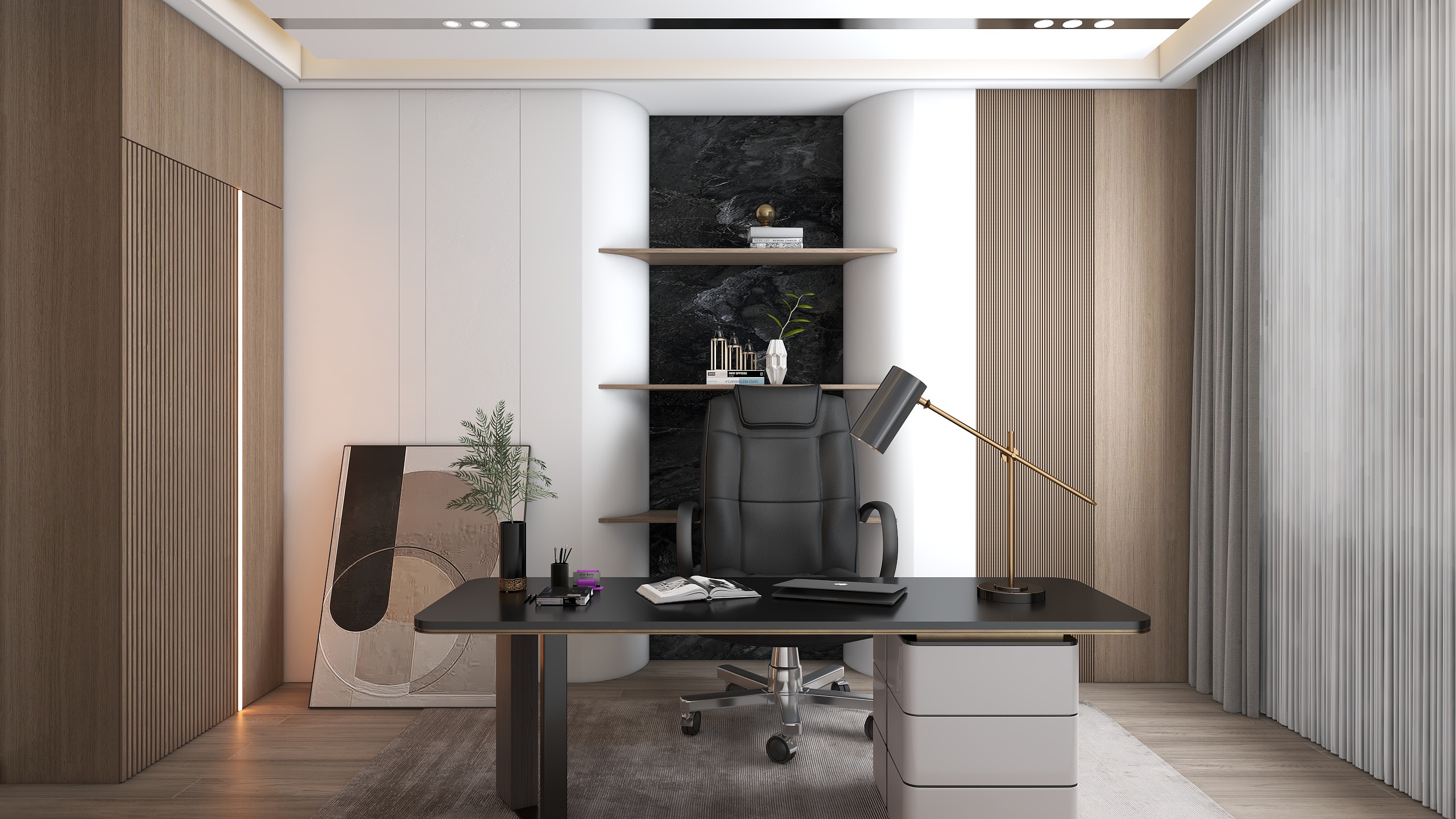 木子小先生-佛山161㎡4室-装修设计方案