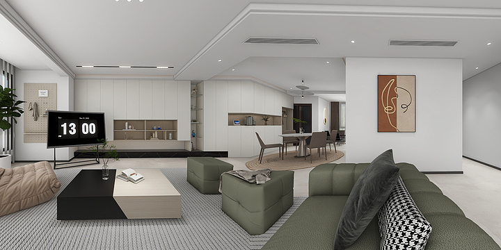 不言子-荣光未来城-装修设计方案