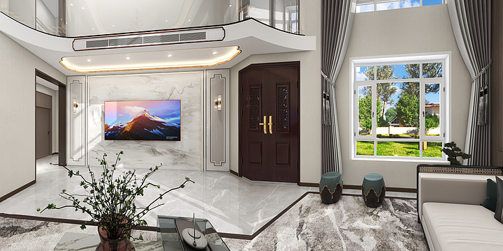 设计师宁宁-诗尼曼--自建房-装修设计方案