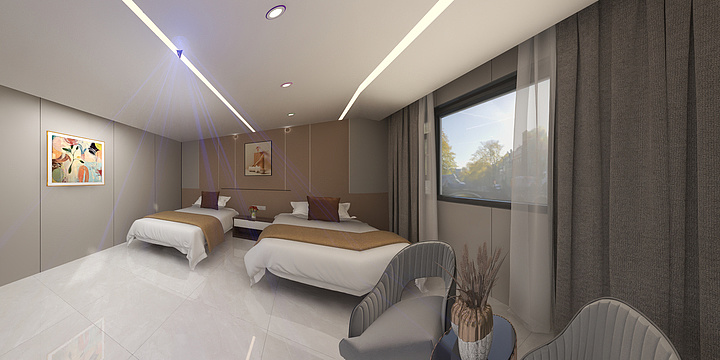 澜之馨-胡总宾馆-装修设计方案