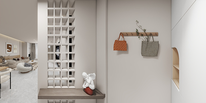 一涧设计-现代极简装修效果图