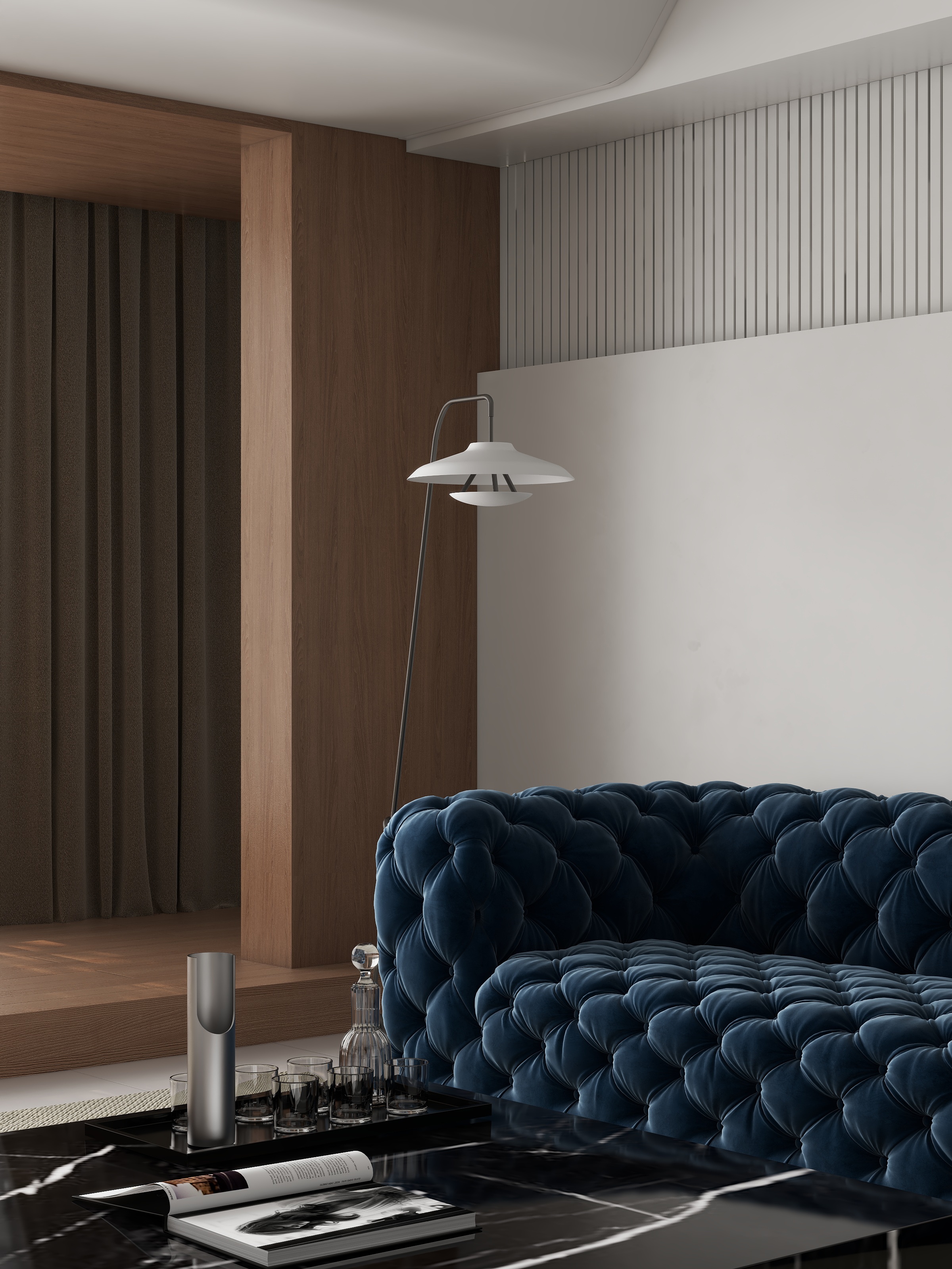 楠木工作室-简美53㎡---装修设计方案