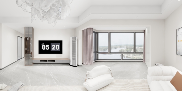 李涛L-大地花园1-17-2现代-装修设计方案