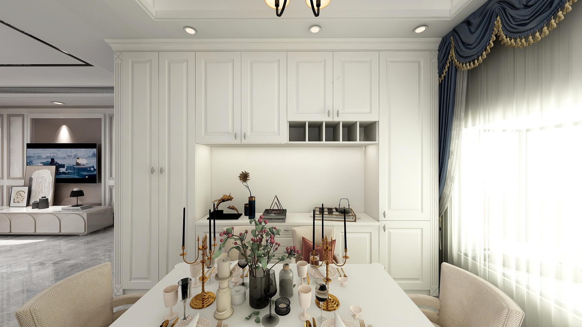 上上签668-考核户型-装修设计方案