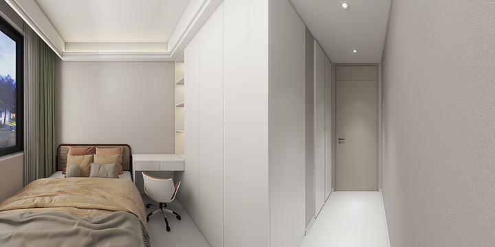 小不点效果图-集美9#3101.鞋柜-装修设计方案