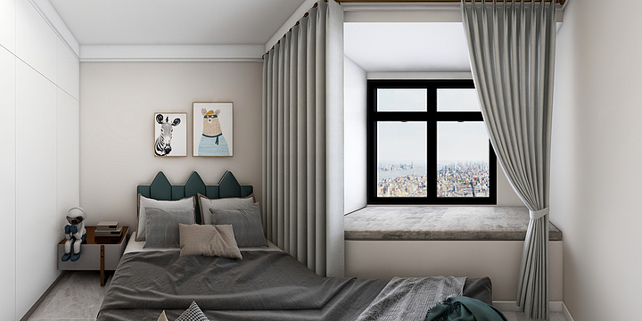 全案丨齐-梧桐印象26#-1-702-装修设计方案