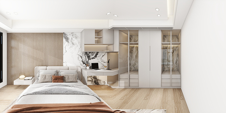 亚宏家居-景峰楼李总现代雅居-装修设计方案