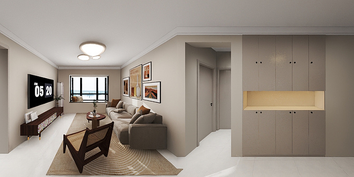 LHYDesign-紫域澜庭-装修设计方案