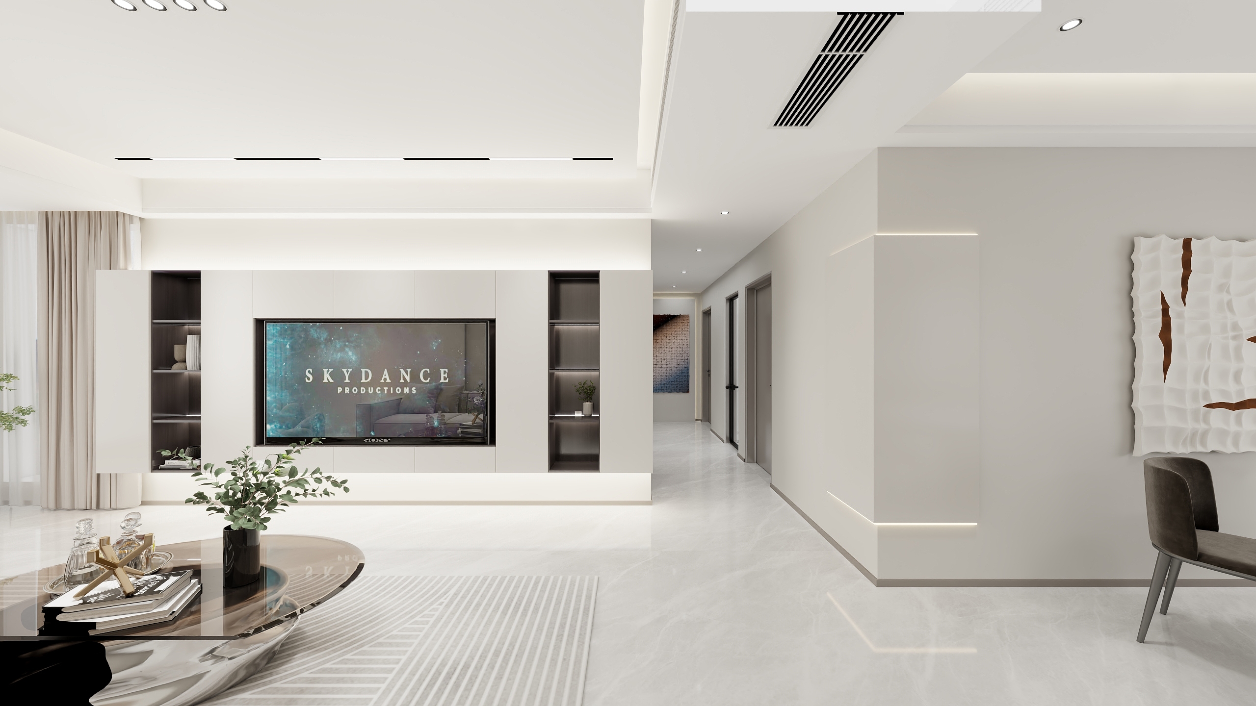 NotexplaineVGK-长房东旭国际143㎡-四室-现代极简风格-装修设计方案