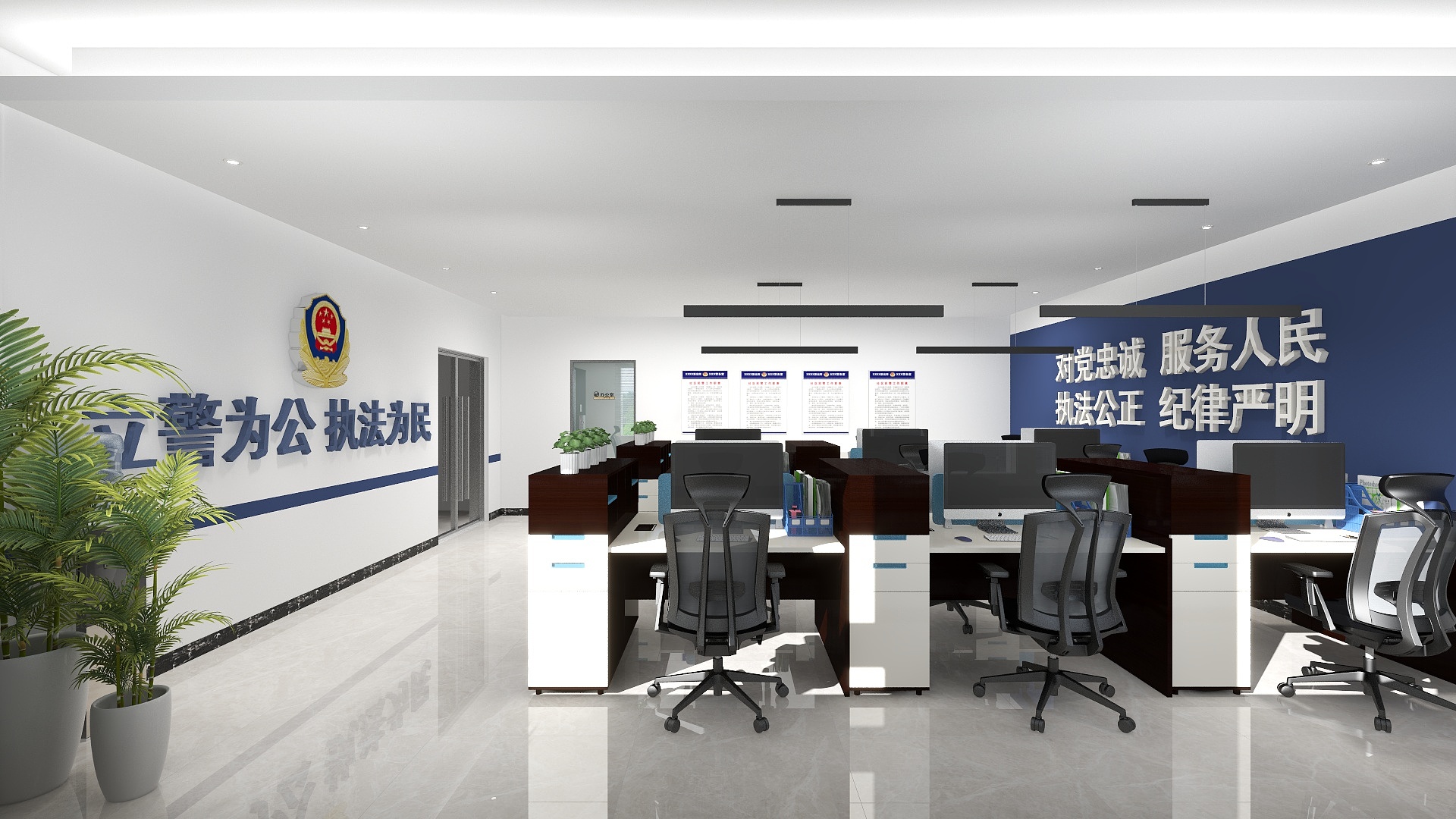 大湾区Steven-派出所-装修设计方案