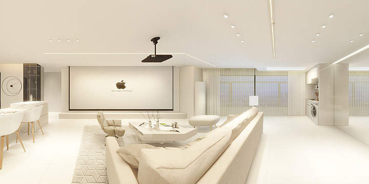 常青藤。-最新现代奶油风-装修设计方案