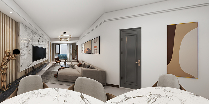 浮生偌梦-翡翠城109-装修设计方案