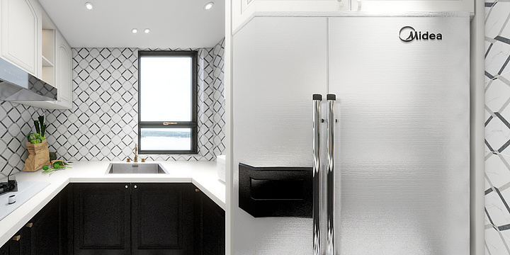 管双宁-卓唯装饰-学府壹号95㎡-装修设计方案