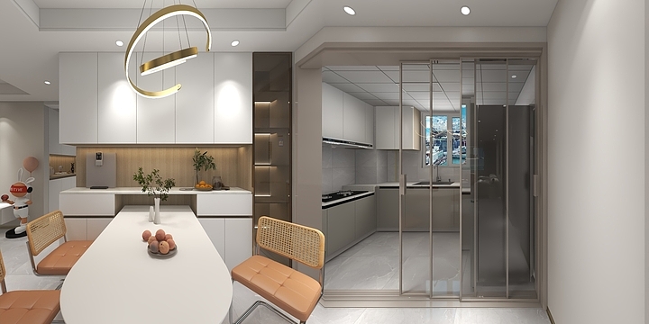 济南装修小刘-2023商河三发名著-浅-装修设计方案