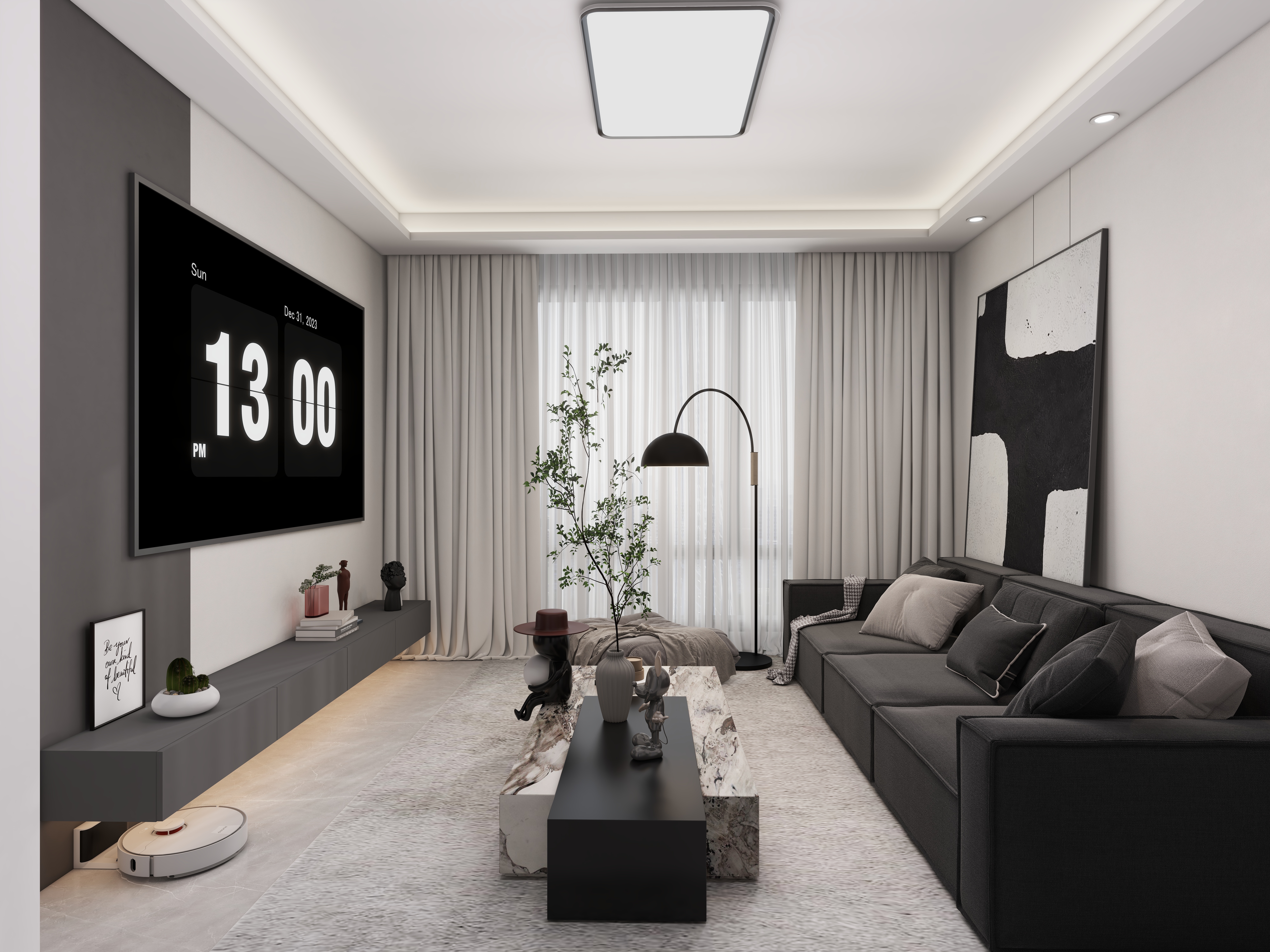 Z_M-高新一号95㎡2室-装修设计方案