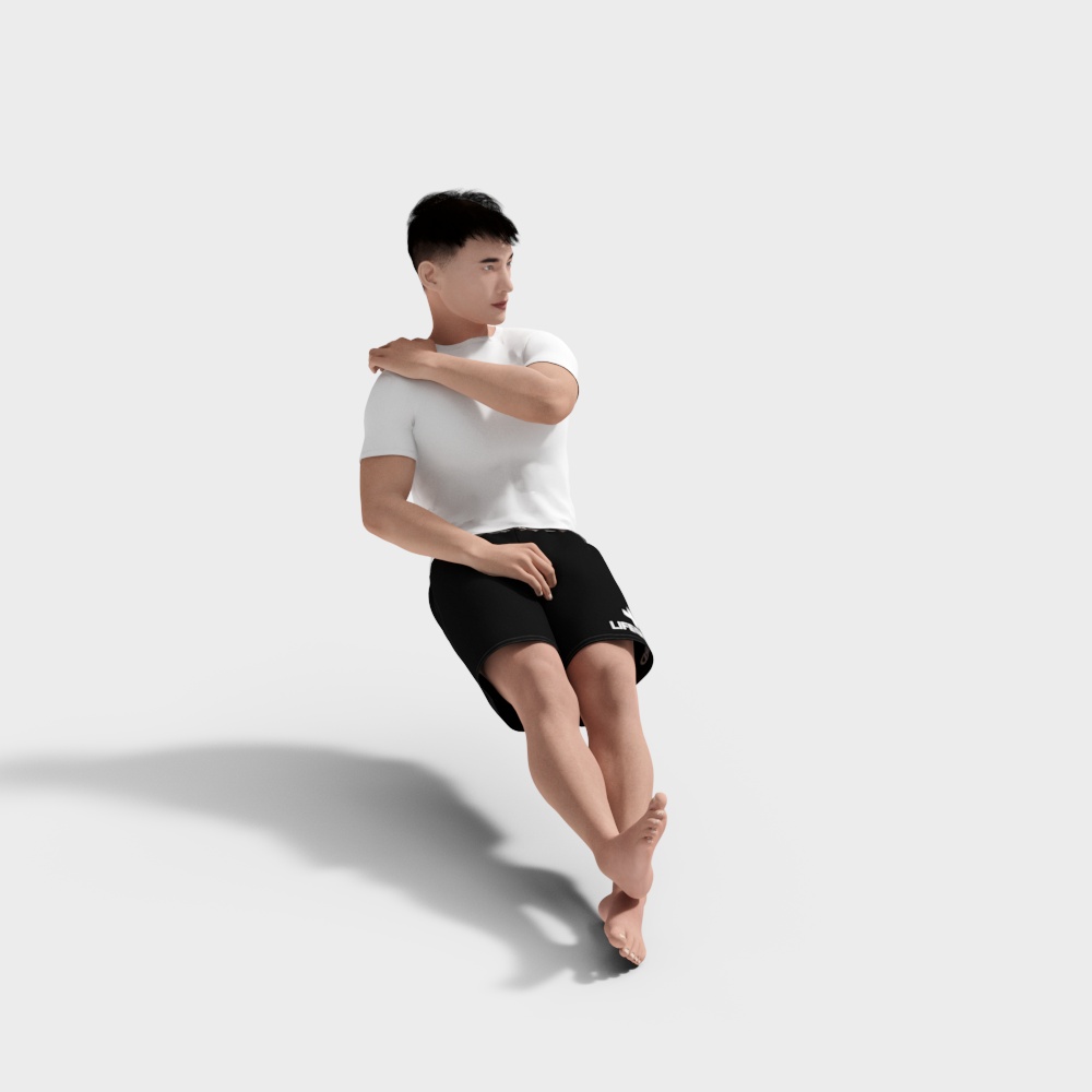 健身男人