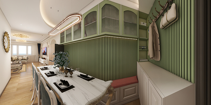 暗凌-阳光福居欧风法式奶油-装修设计方案