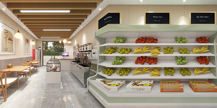神秘店长-案例-水果捞便利店-装修设计方案