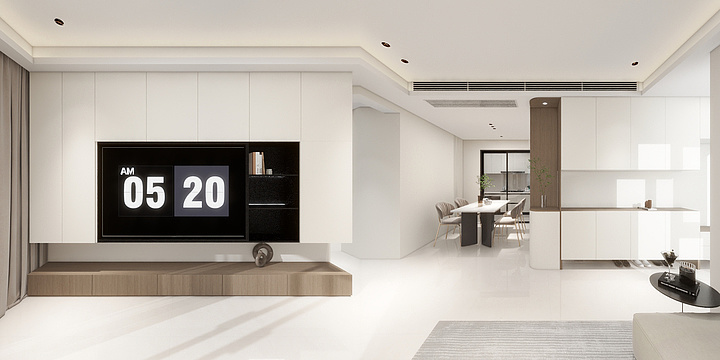 全案设计-Rose-城北 滨江河畔70-19-C-装修设计方案