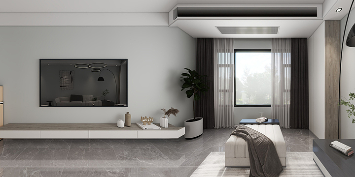 张梦石-现代简约-装修设计方案