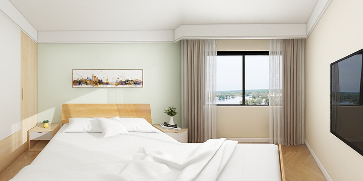 高端全案设计陈工-海德公园户型方案设计-装修设计方案