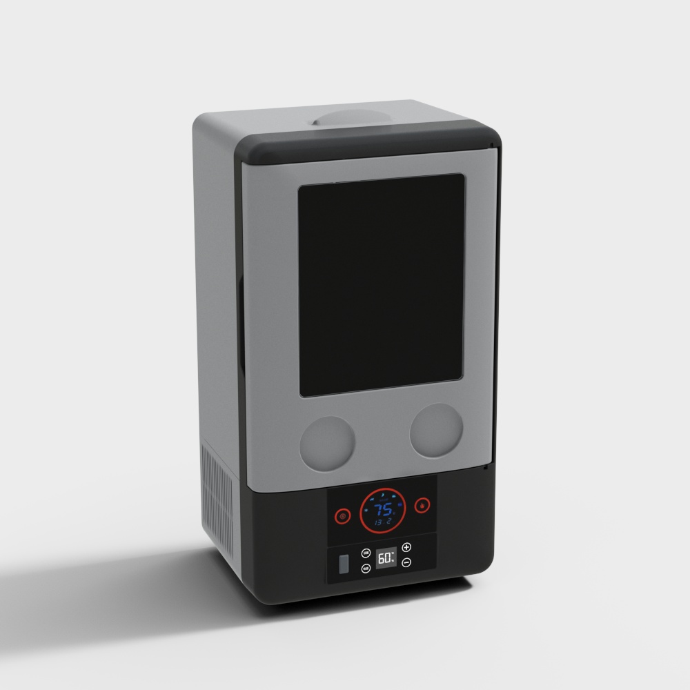 实验室冰箱3D模型