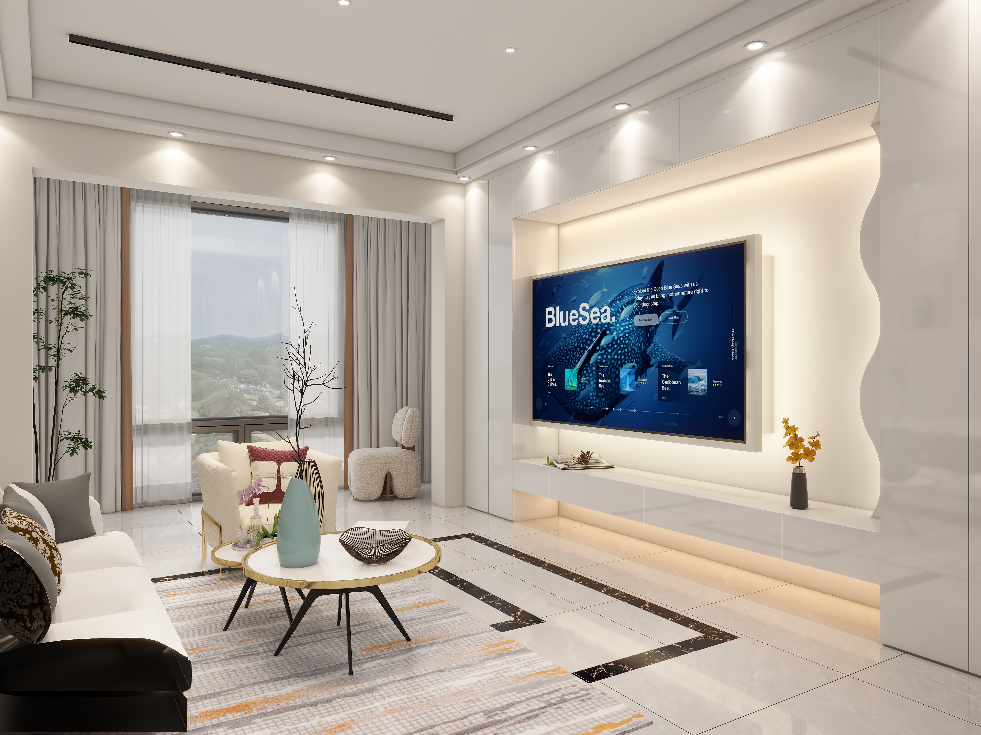 Epoch-丁洁-万科星空107㎡3室-装修设计方案